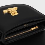 BESACE CLEA IN SHINY CALFSKIN BLACK - Image 4